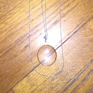 Urban Outfitters Magnifying Glass Pendant Necklace